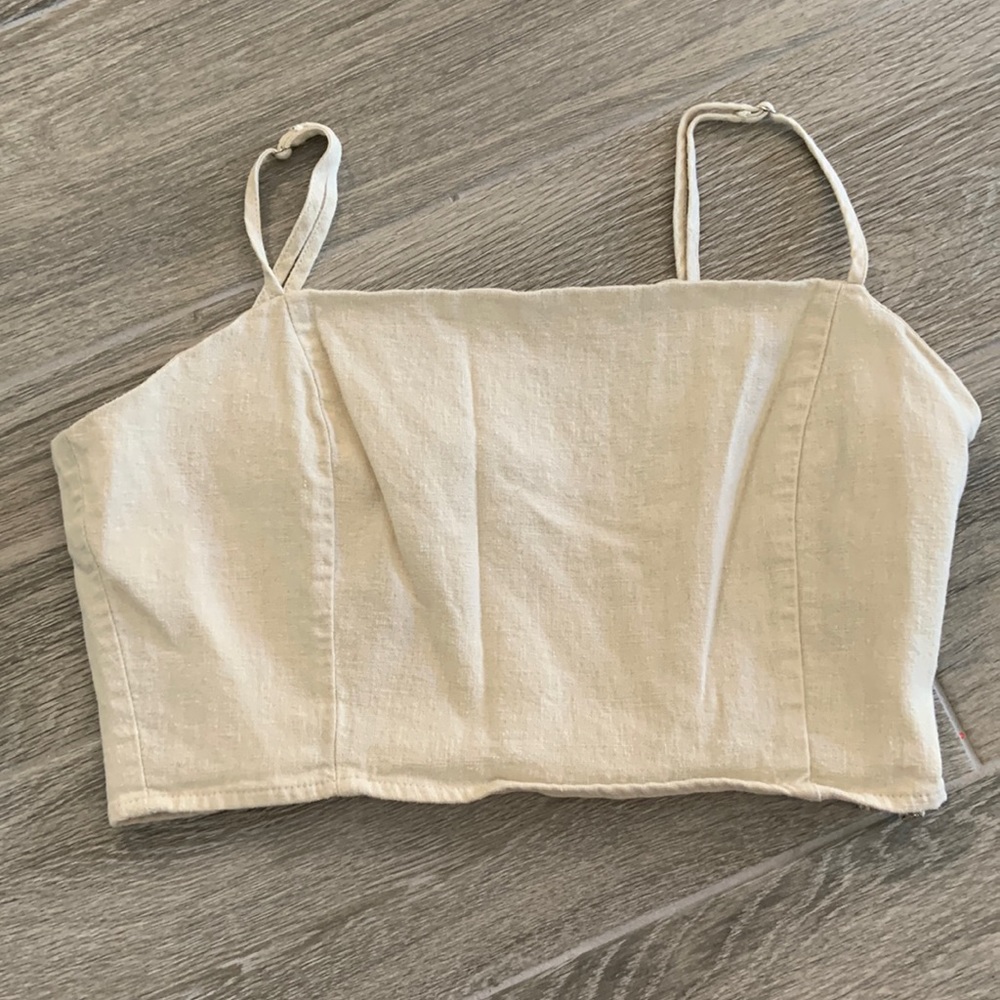 Forever 21 Tan Crop top